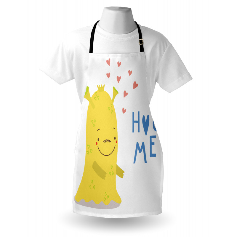 Monster and Hug Me Words Apron