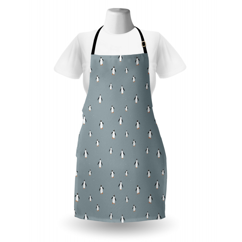 Minimal Arctic Fauna Bird Apron