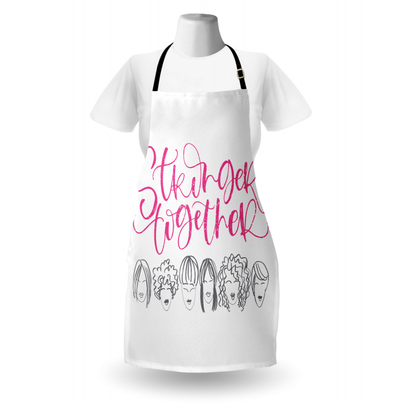 Stronger Together Sketch Apron