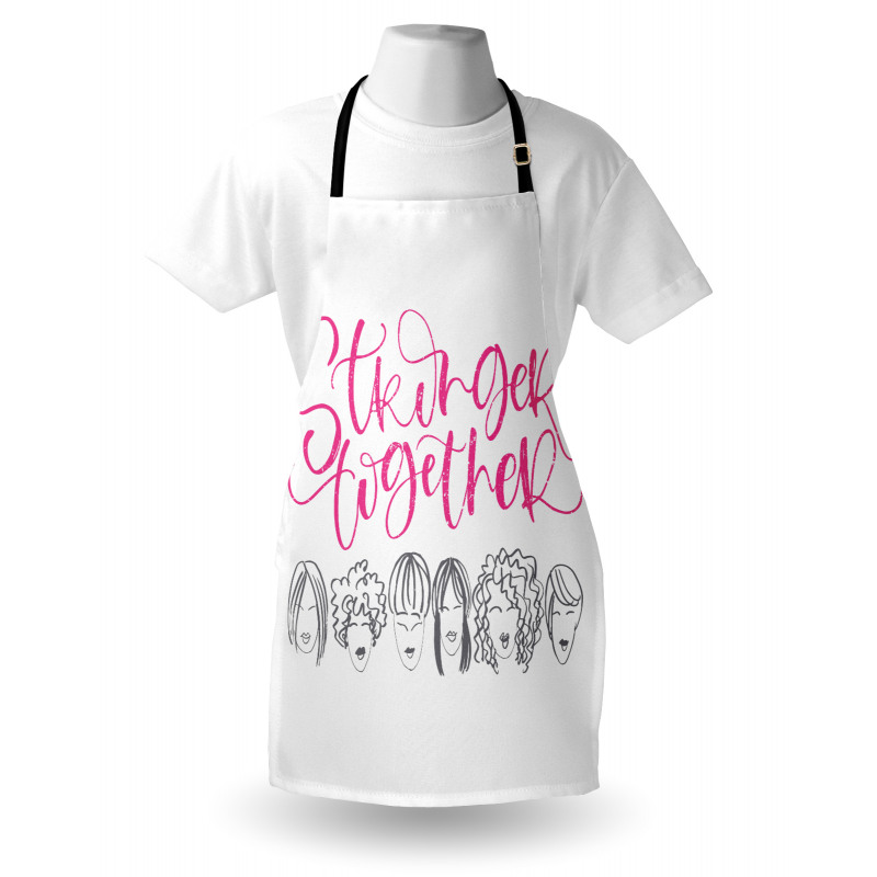 Stronger Together Sketch Apron