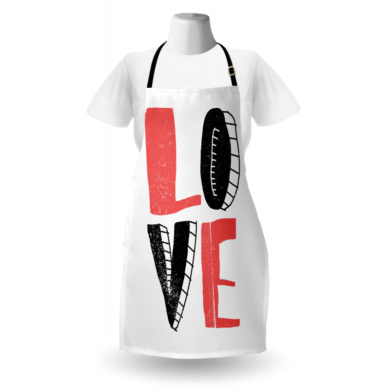 Love Typography Apron