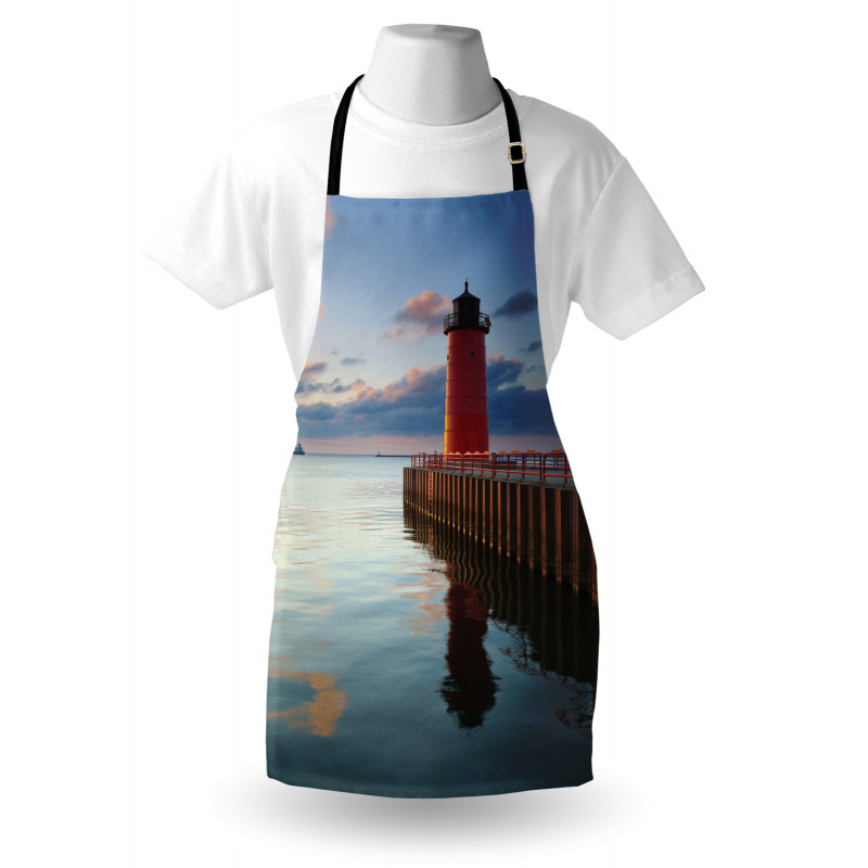 Calm Milwaukee Lighthouse Apron