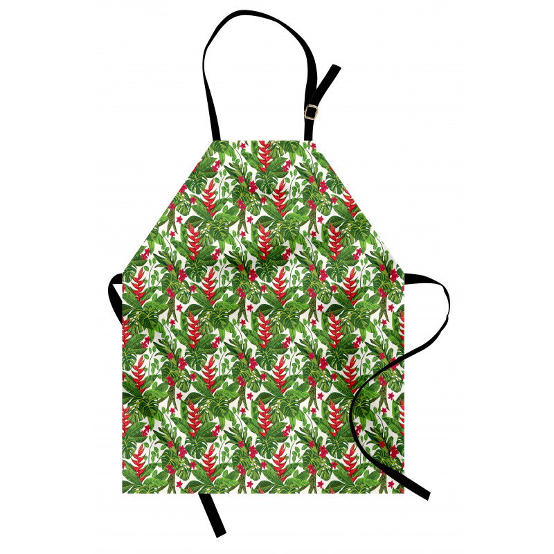 Exotic Hawaii Foliage Art Apron