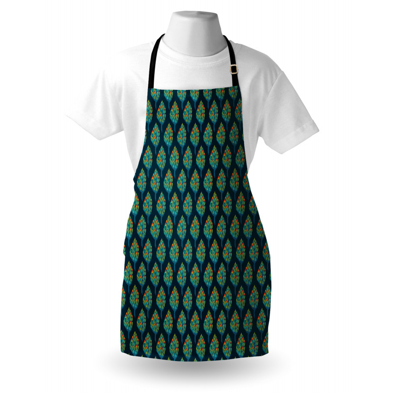 Abstract Fruit Tree Apron