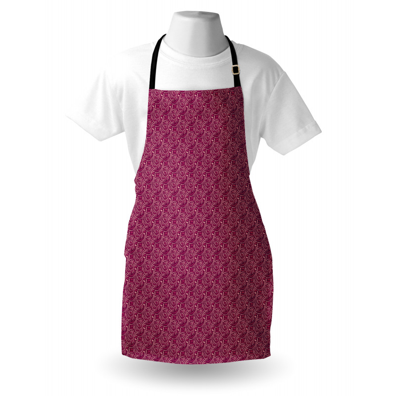 Abstract Feminine Flowers Apron