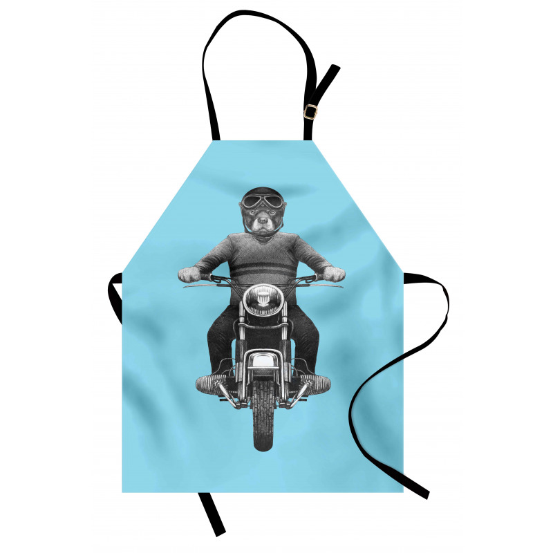 Dog Breed Riding Scooter Apron