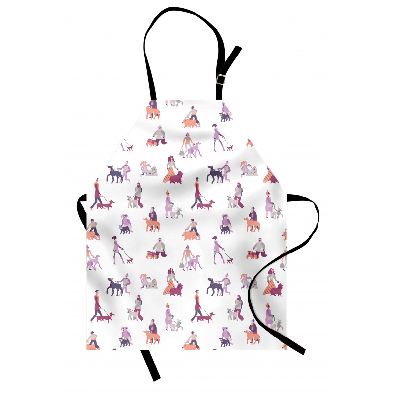 Dog Owners with Pets Apron