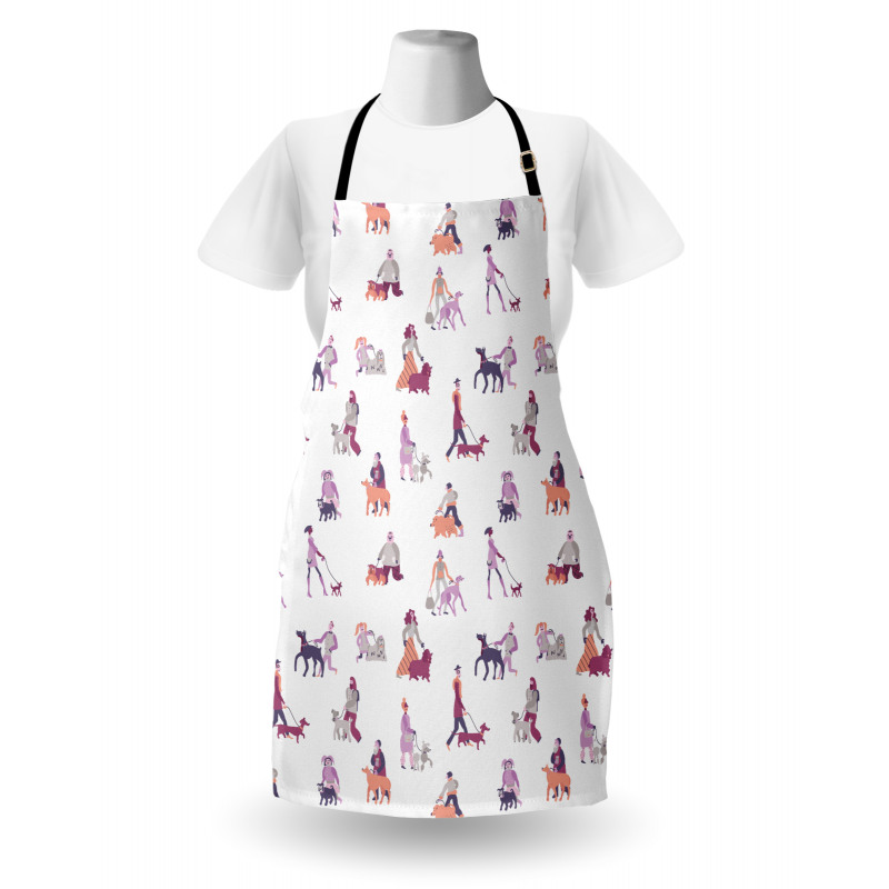 Dog Owners with Pets Apron