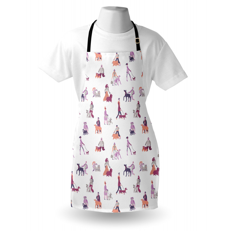 Dog Owners with Pets Apron