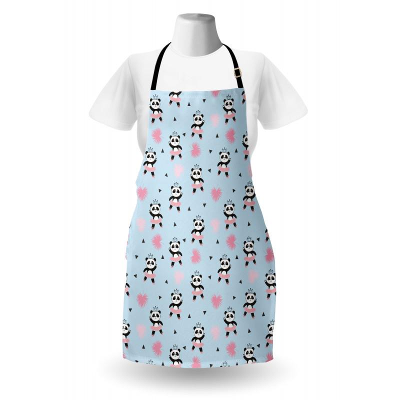 Panda Ballerina in Dress Apron