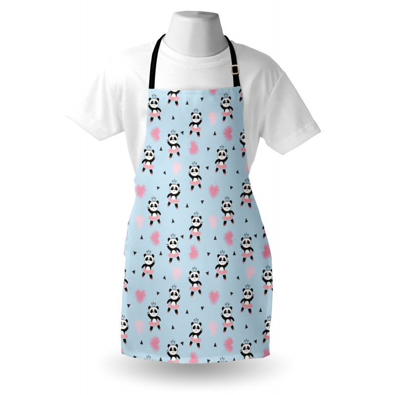 Panda Ballerina in Dress Apron