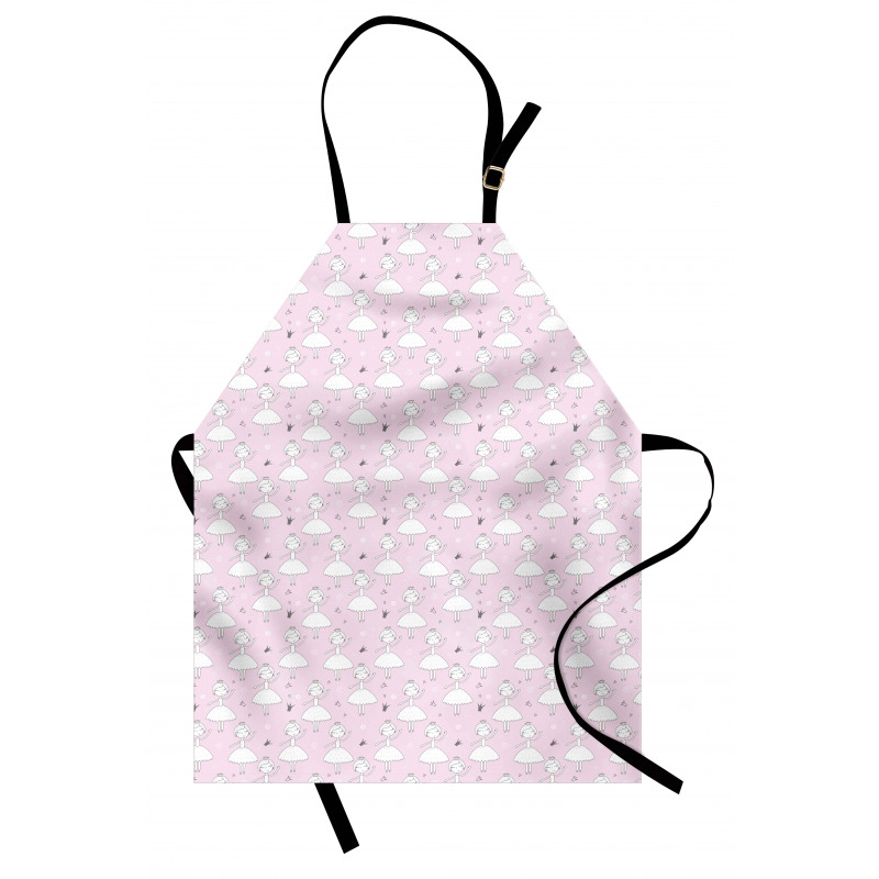 Dancer Girl Crown Apron