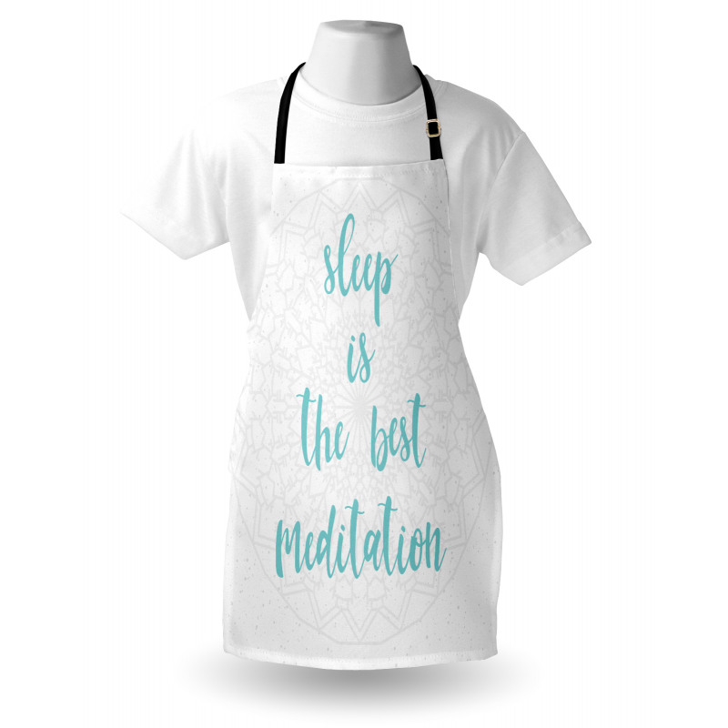 Sleep is the Best Wording Apron