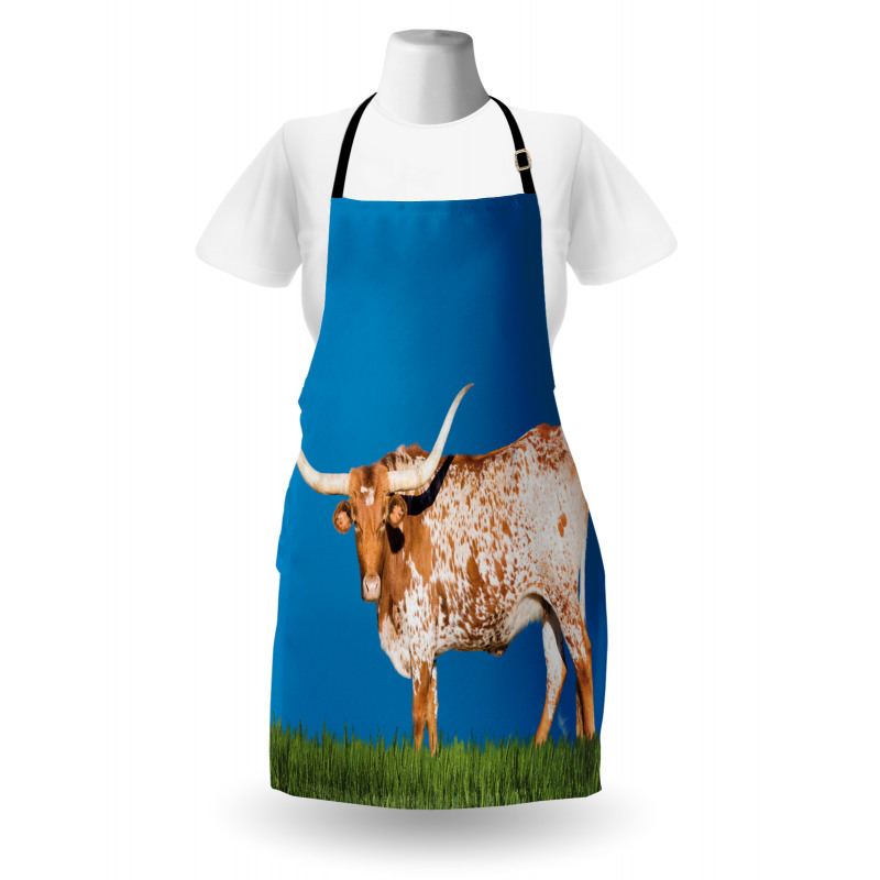 Female Cow and Open Sky Apron