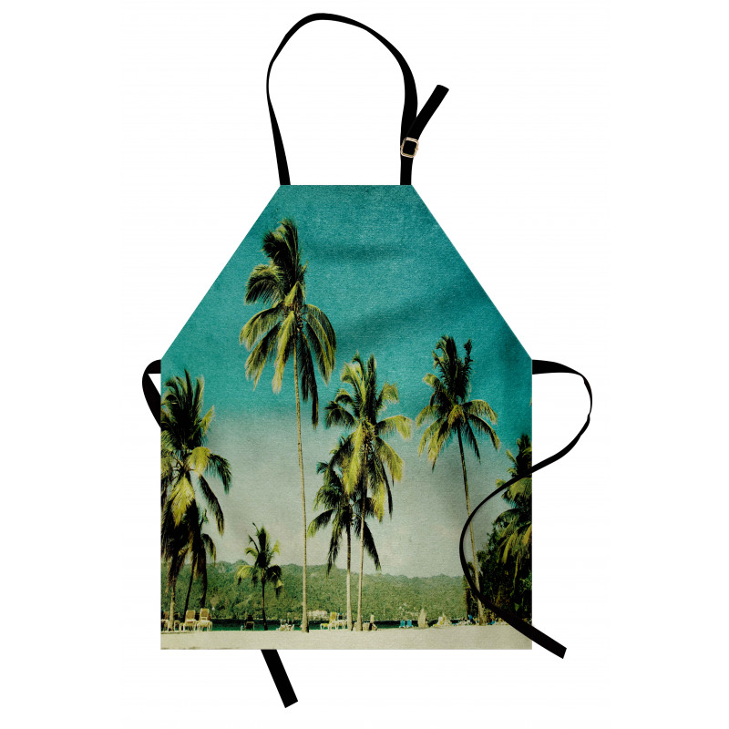 Retro Summer and Tall Trees Apron