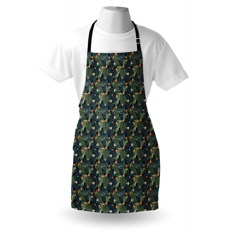 Exotic Summer Foliage Flora Apron