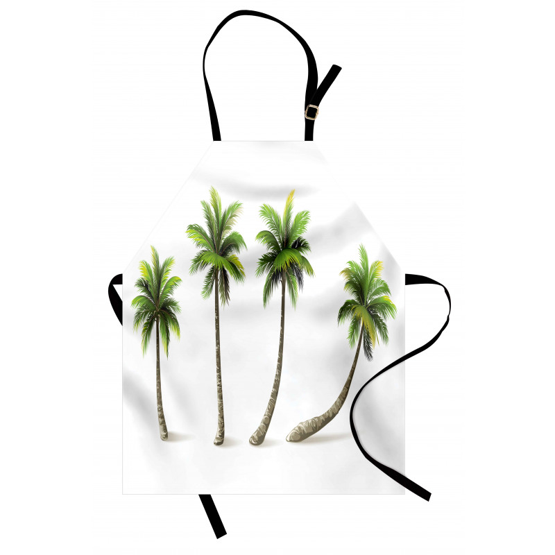 Different Sized Tropical Trees Apron