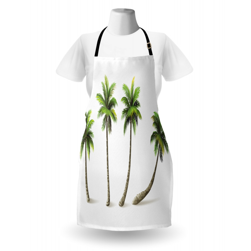 Different Sized Tropical Trees Apron