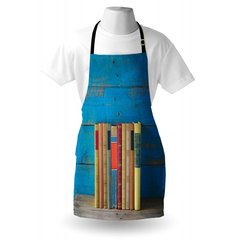 Grunge Nostalgic Book Apron