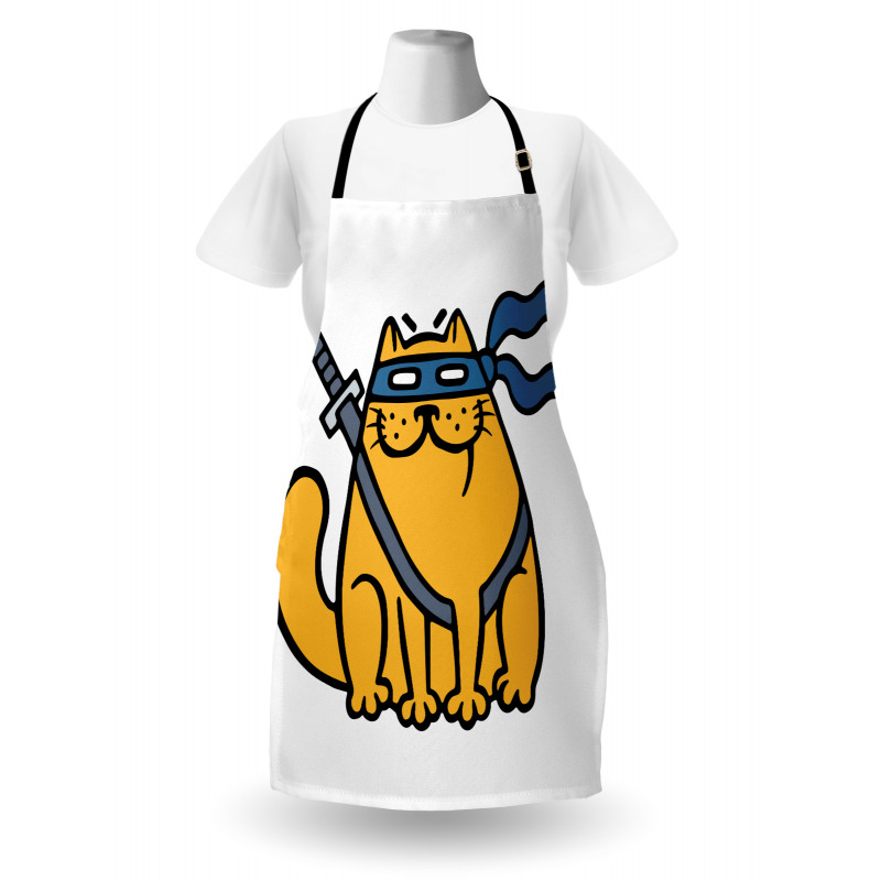 Hero Pet with Blindfold Apron