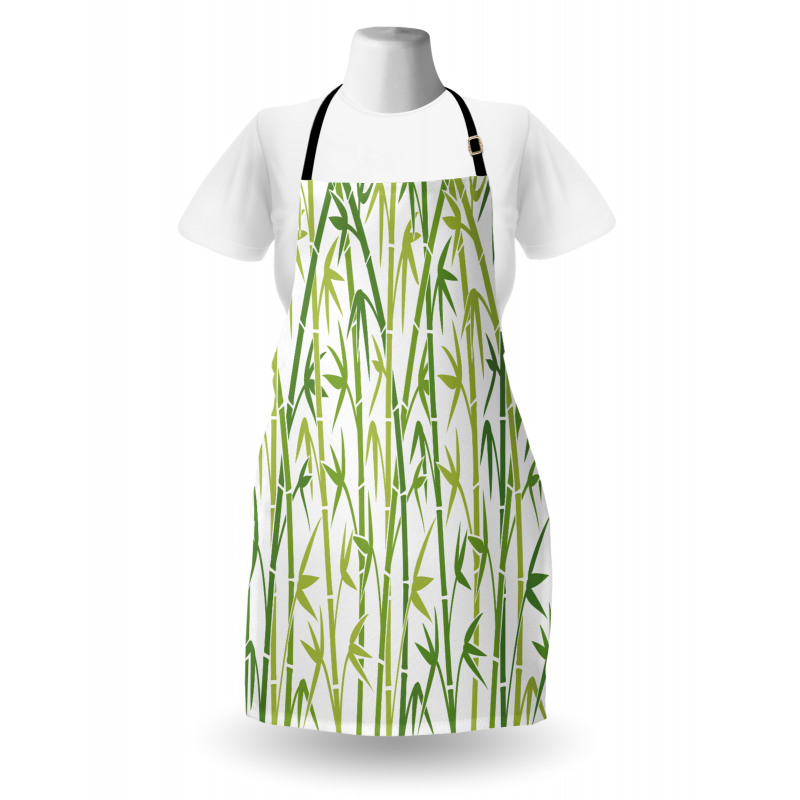 Cartoon Style Bamboo Apron