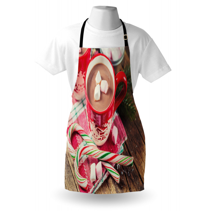 Hot Chocolate in Mugs Apron