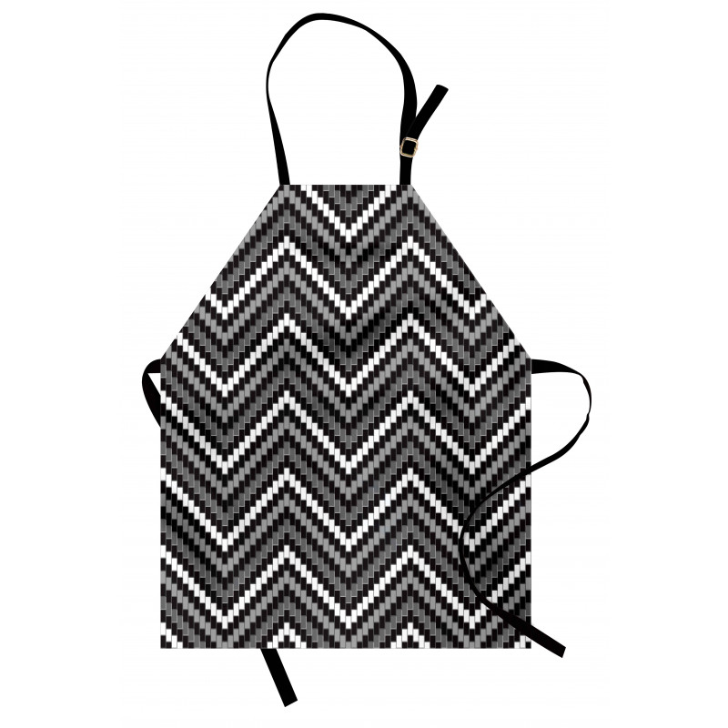 Herringbone Design Apron