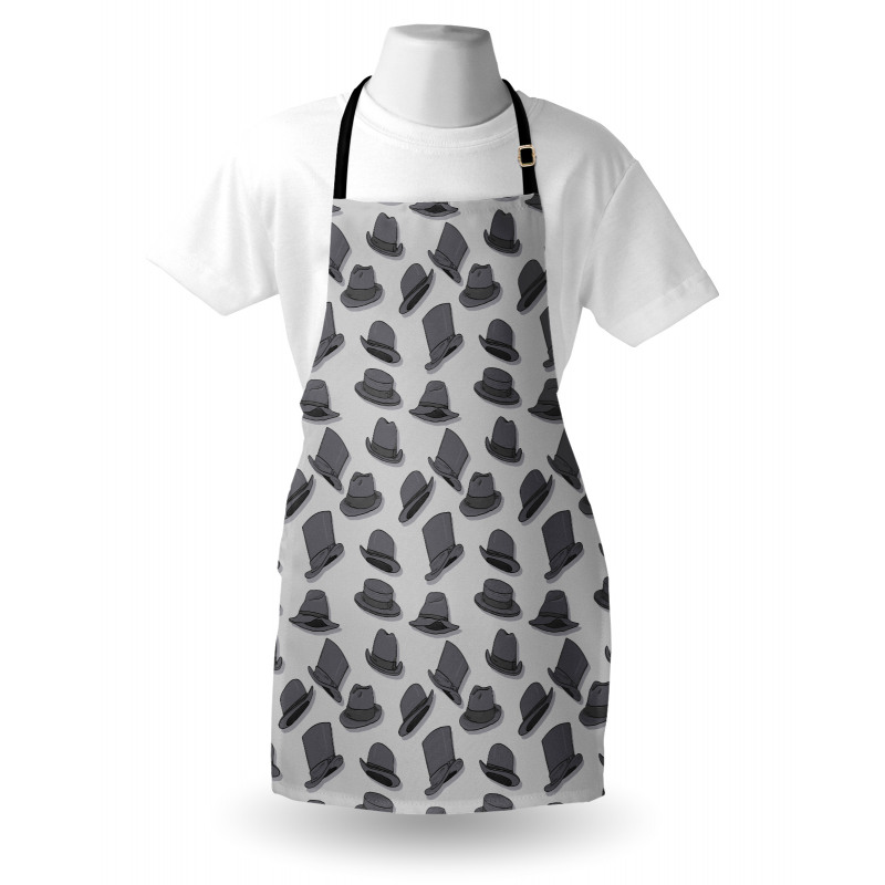 Doodle Drawn Hats Apron