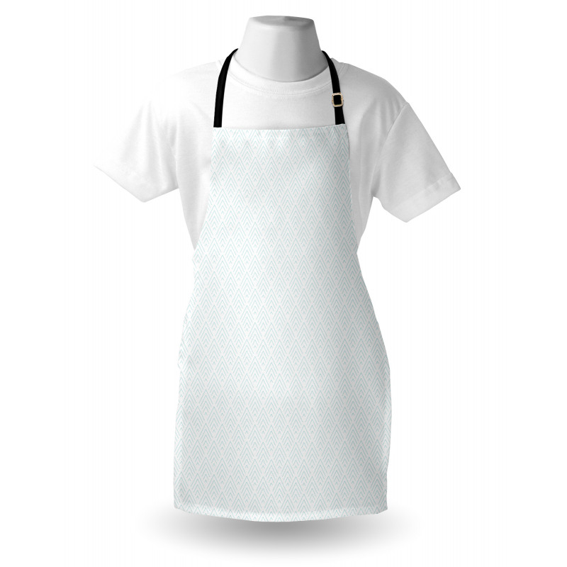 Simple Line Art Rhombus Apron