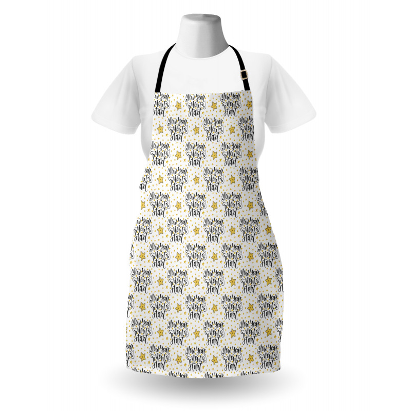 Cursive Handwriting Apron