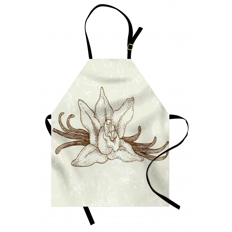 Vintage Aromatic Flower Apron