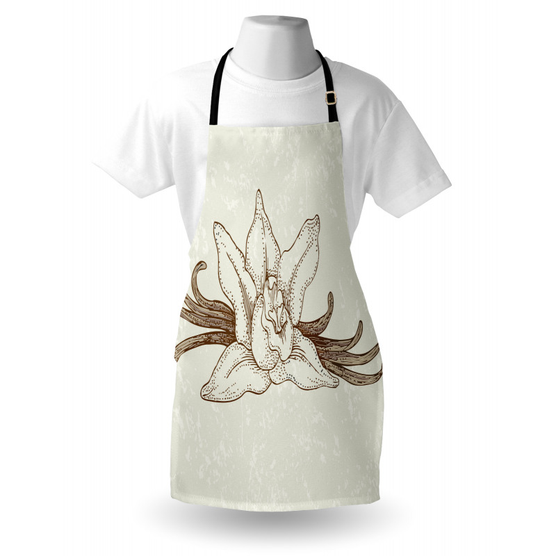 Vintage Aromatic Flower Apron