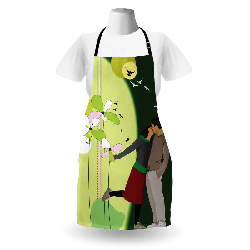 Abstract Love Composition Apron