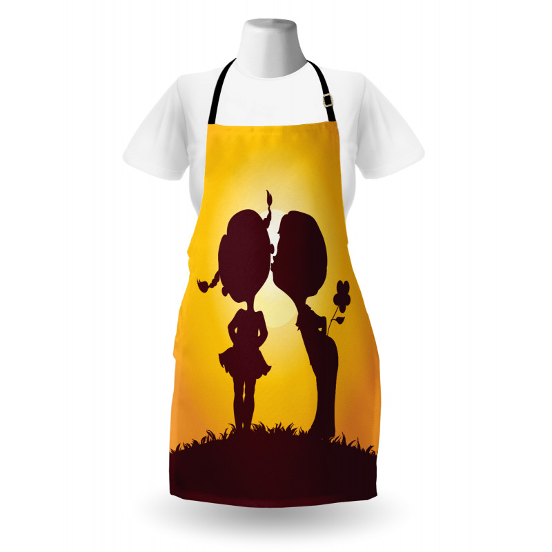 Children Silhouettes Apron