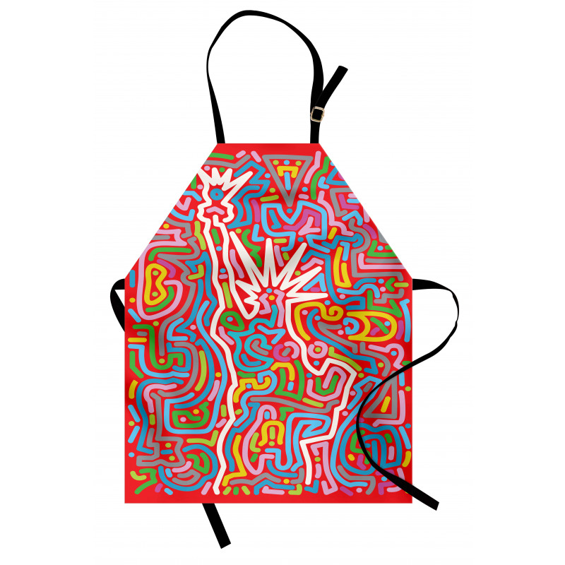 Modern Lady Liberty Apron