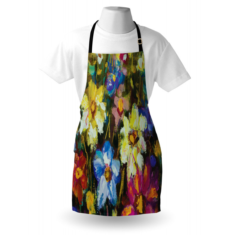 Flower Field Painting Apron