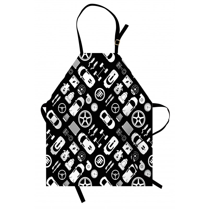 Car Service Themed Apron