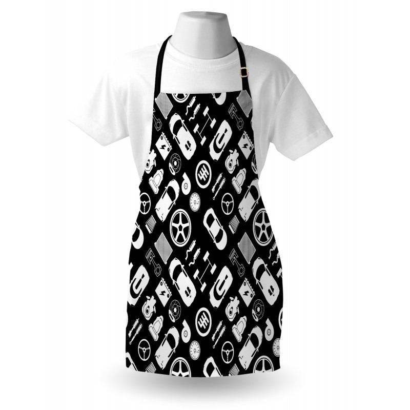 Car Service Themed Apron