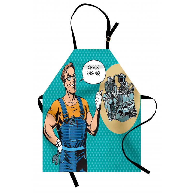 Pop Art Repairman Apron