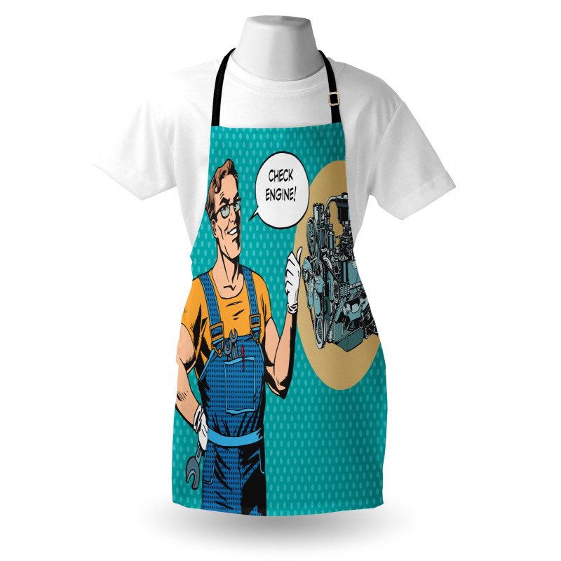 Pop Art Repairman Apron