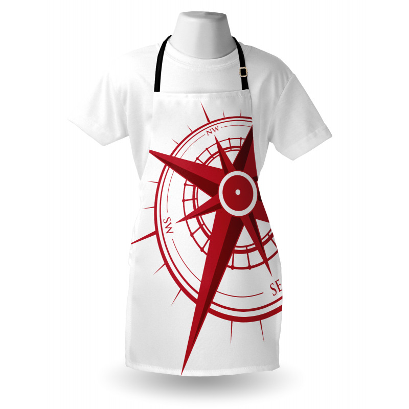 Angle Drawn Navigate Star Apron