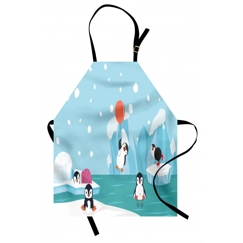 Penguins on Ice Apron