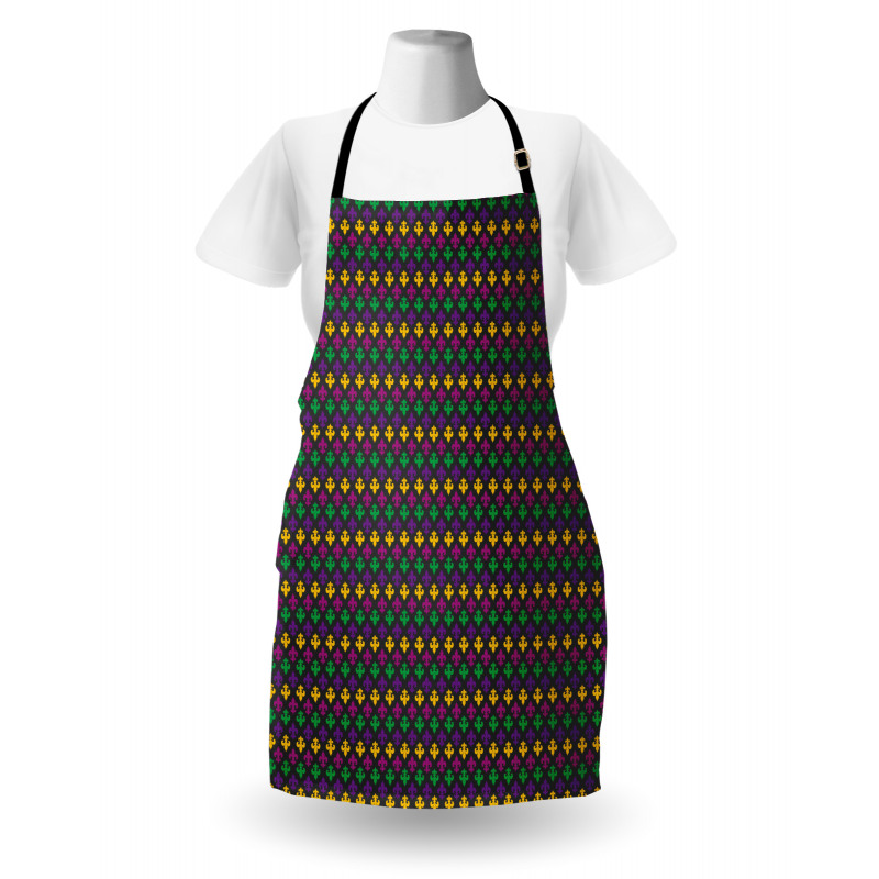 Mardi Gras Celebration Apron