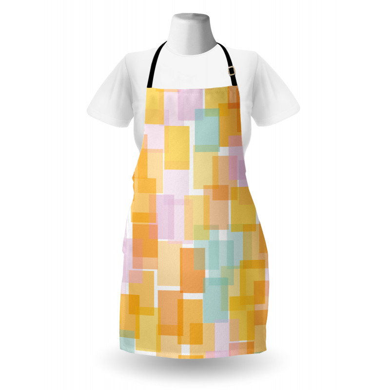 Geometric Random Squares Apron