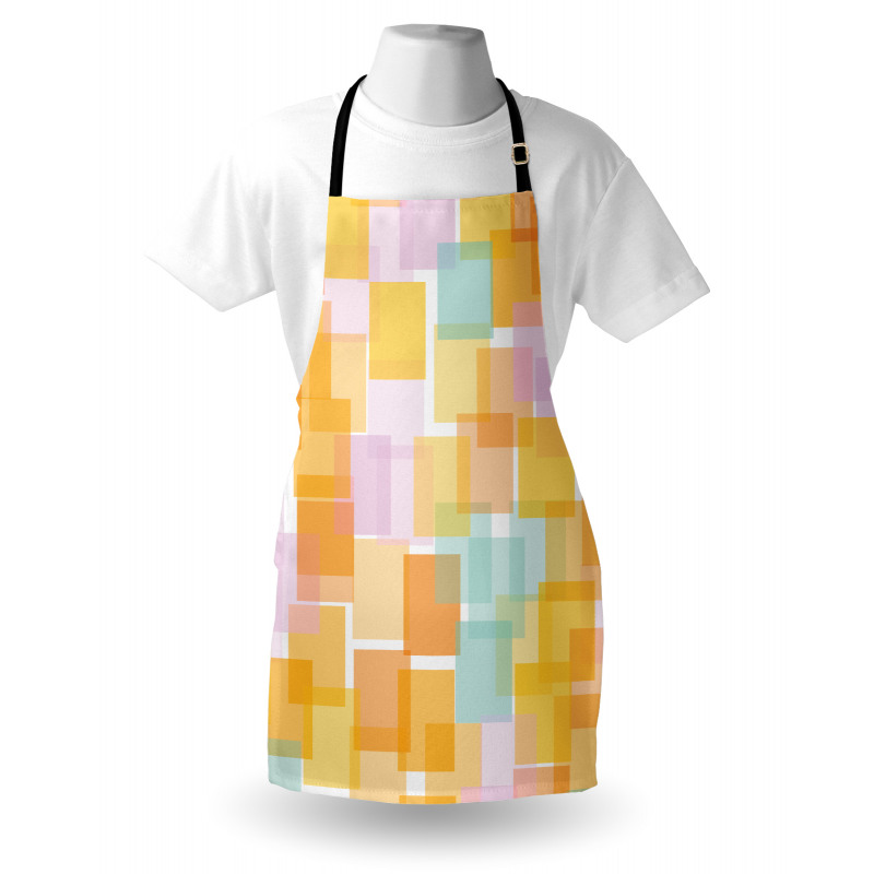 Geometric Random Squares Apron