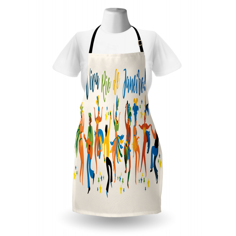 Viva Rio De Janeiro Words Apron