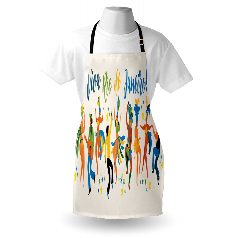 Viva Rio De Janeiro Words Apron