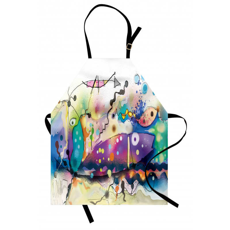 Modern Fine Art Paint Apron