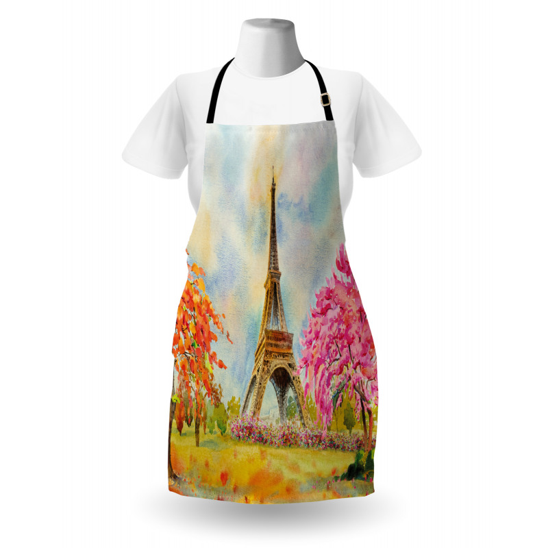 Paris European City Apron