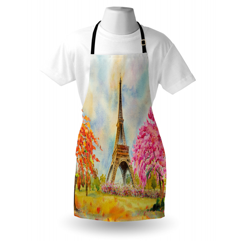 Paris European City Apron